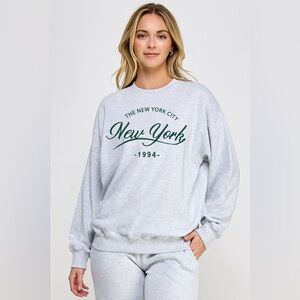 NEW YORK CREWNECK SWEATSHIRT